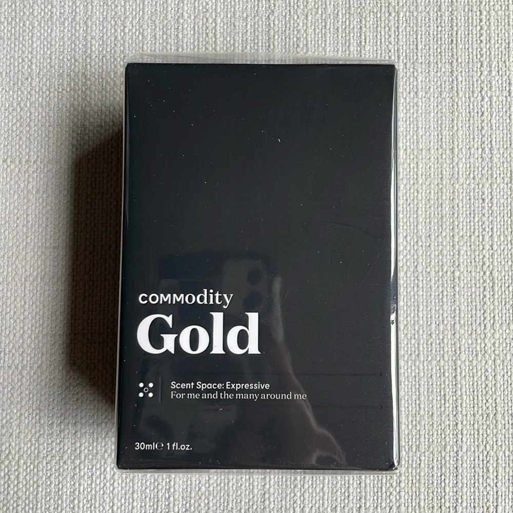 Commodity Gold Expressive 1oz fragrance sealed
